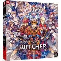 Пазл The Witcher: Northern Realms 500 эл. (5908305246756)