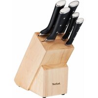 Набор ножей Tefal Ice Force, 5пр., с деревянной колодкой (K232S574)