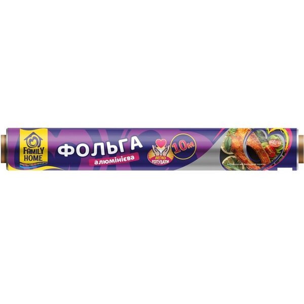 

Фольга алюминиевая Family Home 10м