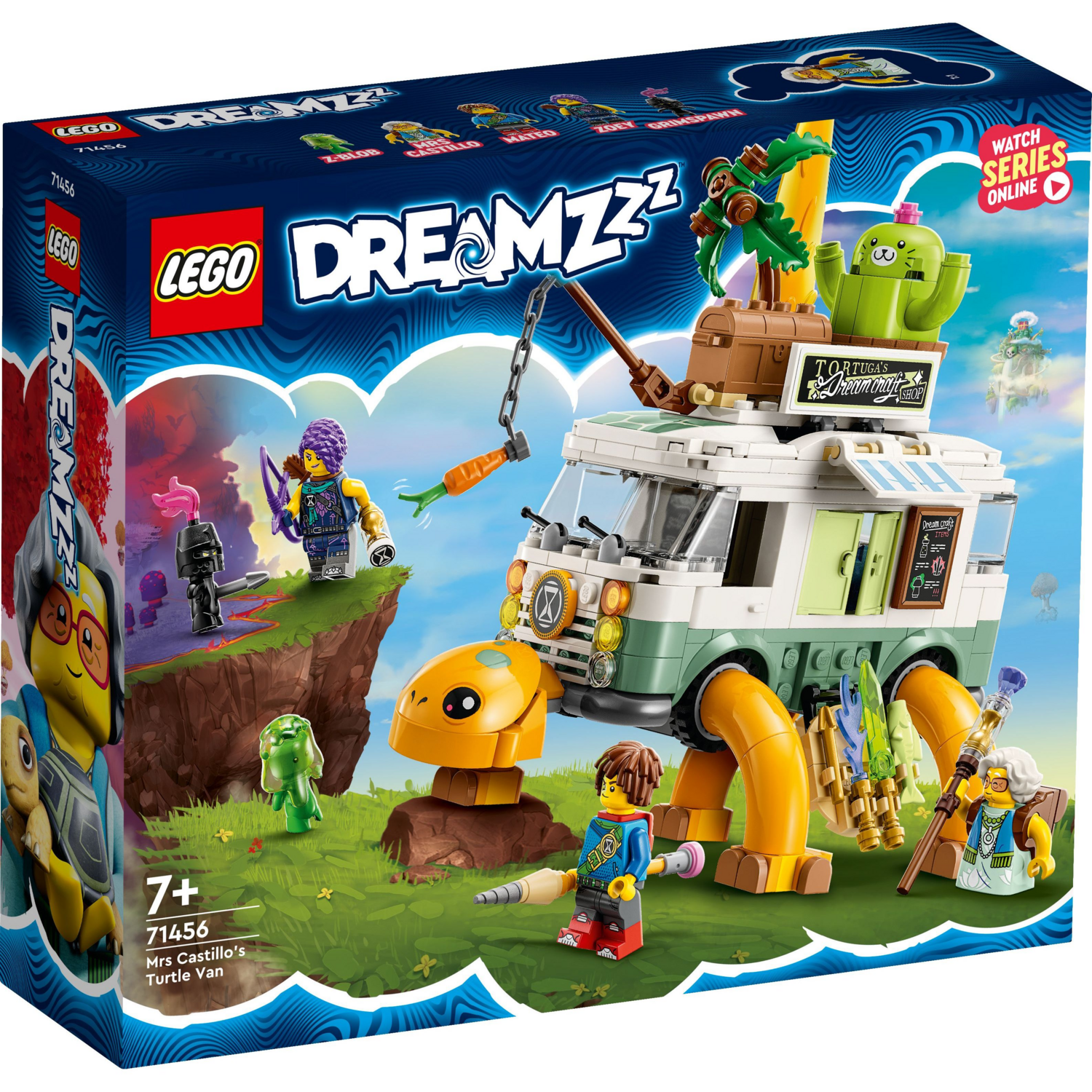 Конструктор LEGO DREAMZzz™ Фургон Черепаха госпожа Кастильо фото 