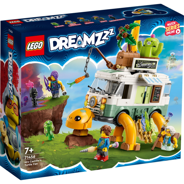 Акція на Конструктор LEGO 71456 DREAMZzz Фургон Черепаха госпожа Кастильо від MOYO