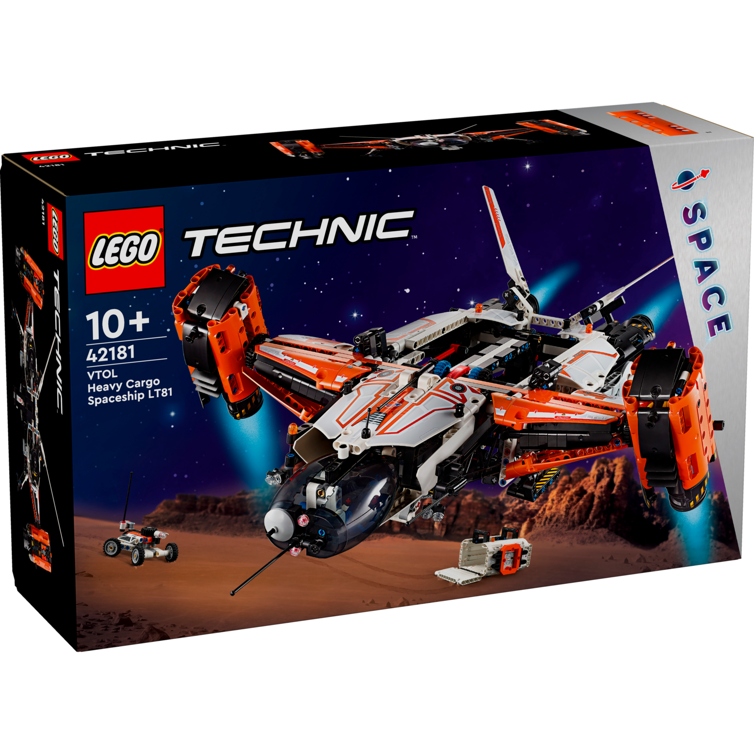 Конструктор LEGO Technic Грузовой космический корабль VTOL LT81 фото 
