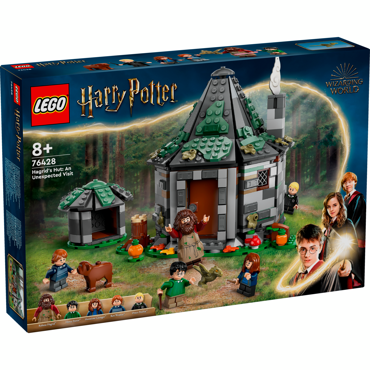 Конструктор LEGO Harry Potter Хата Хагріда: Несподівані гостіфото