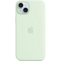 Чохол Apple для iPhone 15 Plus Silicone Case з MagSafe Soft Mint (MWNG3ZM/A)