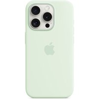 Чохол Apple для iPhone 15 Pro Silicone Case з MagSafe Soft Mint (MWNL3ZM/A)