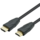 Кабель 2Е HDMI 2.0 (M/M) 2м Slim High Speed Aluminum Black (2EW-1082-2M)