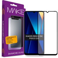 Защитное стекло MakeFuture для Xiaomi Redmi 13C/Poco C65 (MGF-XR13C/PC65)
