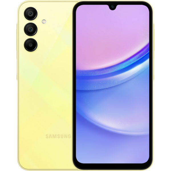 Акція на Смартфон Samsung Galaxy A15 LTE 8/256Gb Yellow (SM-A155FZYIEUC) від MOYO