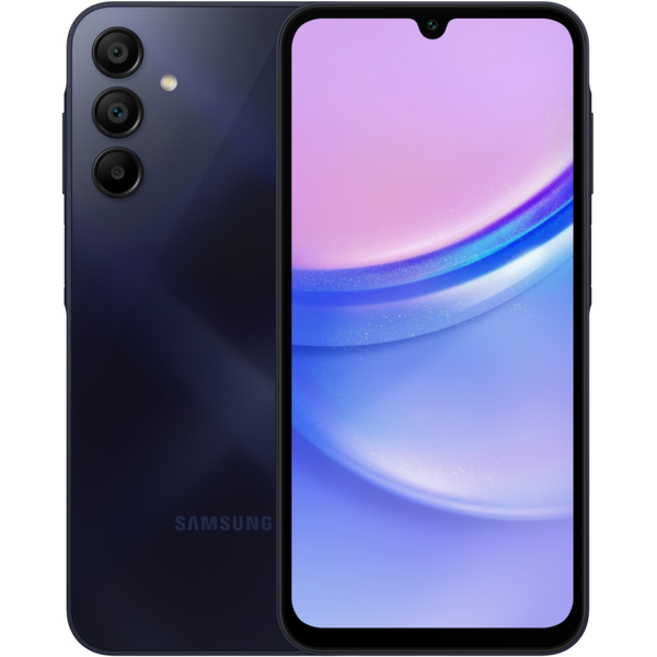 Акція на Смартфон Samsung Galaxy A15 LTE 8/256Gb Black (SM-A155FZKIEUC) від MOYO