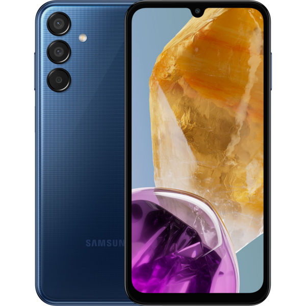 Акція на Смартфон Samsung Galaxy M15 5G 4/128Gb Dark Blue (SM-M156BDBUEUC) від MOYO