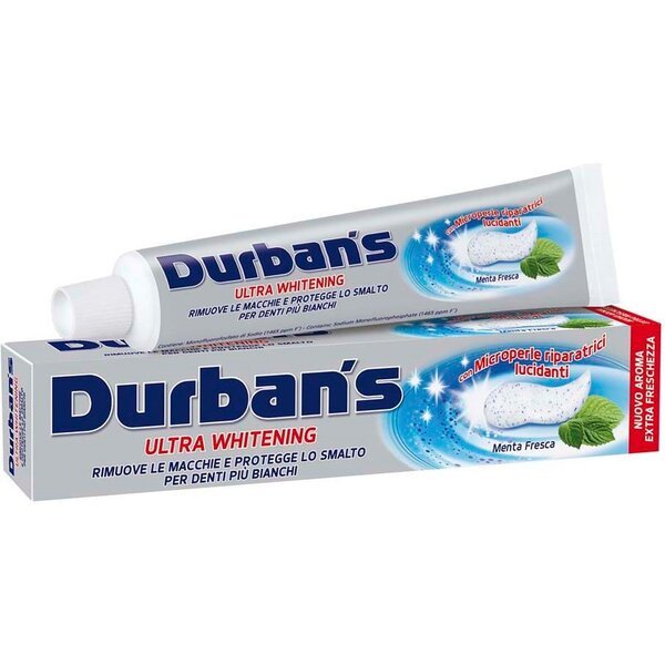 Акція на Зубная паста Durban's Ультра отбеливание 75мл від MOYO