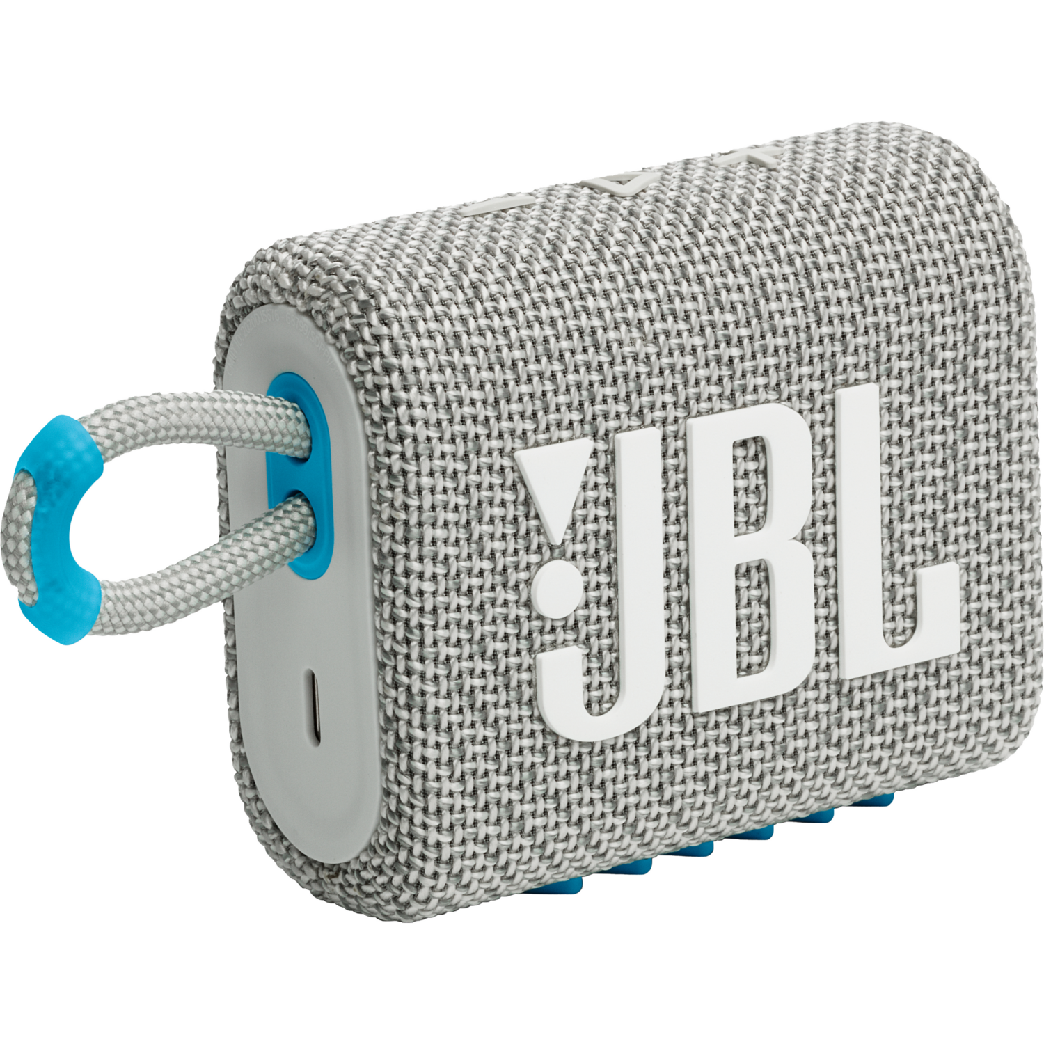 Портативная акустика JBL GO 3 Eco White (JBLGO3ECOWHT) фото 