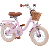 Детский велосипед Miqilong LS 12" розовый