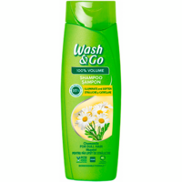 Шампунь для тьмяных волос Wash&Go с экстрактом ромашки 360мл