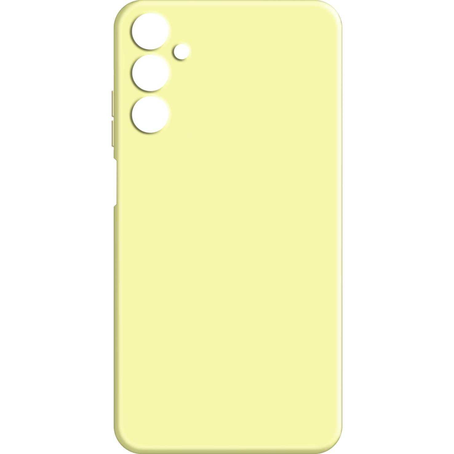 Чехол MakeFuture для Samsung A25 Silicone Yellow (MCL-SA25YE) фото 