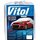 Тент автомобильный Vitol Polyester S 406х165х119 Серый (CC11106_S)