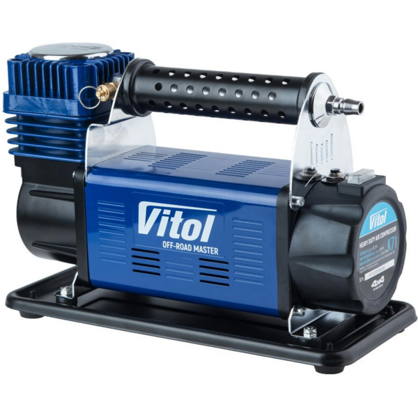 

Компрессор Vitol Off Road Master 10Атм 160л/мин клеммы (К-71)