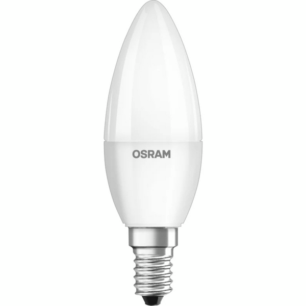 

Набор ламп 4шт Osram Led E14 4.9Вт 4000К 470Лм B40 (4058075819474)