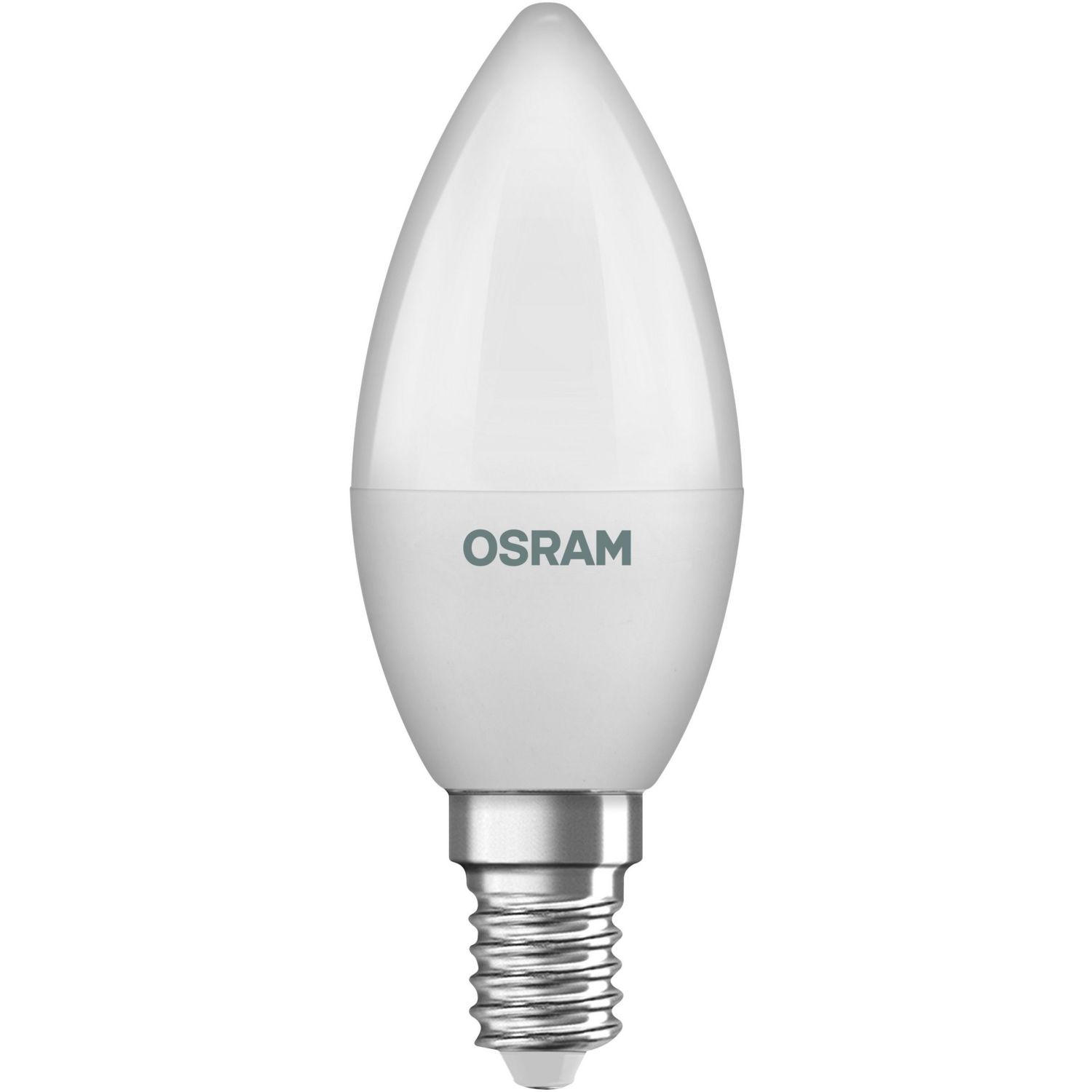 Набор ламп 4шт Osram Led E14 4.9Вт 2700К 470Лм B40 (4058075819610) фото 