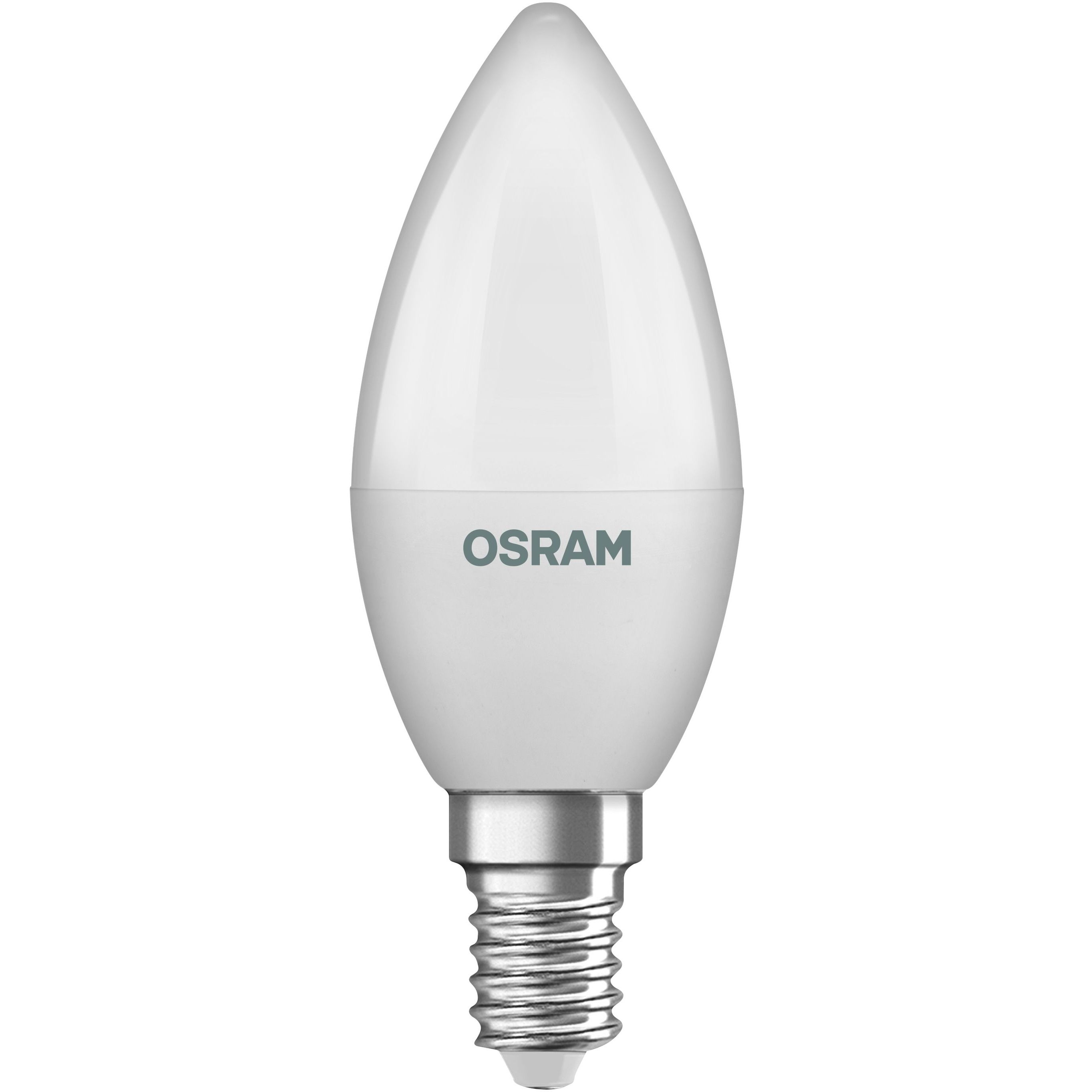 Набор ламп 4шт Osram Led E14 4.9Вт 2700К 470Лм B40 (4058075819610) фото 1