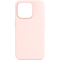 Чохол MakeFuture для Apple iPhone 15 Pro Silicone Chalk Pink (MCL-AI15PCP)