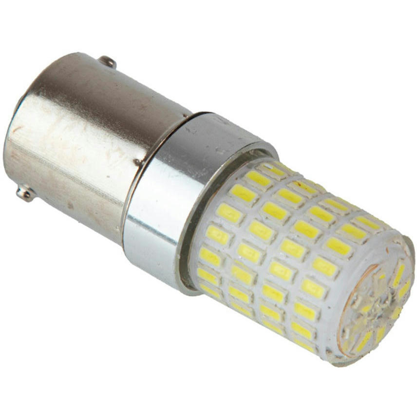 Лампа PULSO габаритна LED 1156 72SMD-3014 12-24V 2W 150lm White (LP-54325)фото1