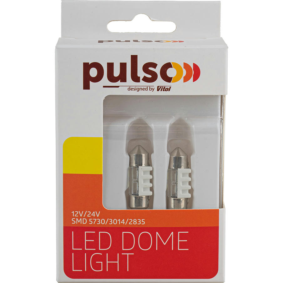 Лампа PULSO софитная LED SV8,5 T11x31mm 2SMD-5730 9-18V 80lm (LP-64031) фото 1