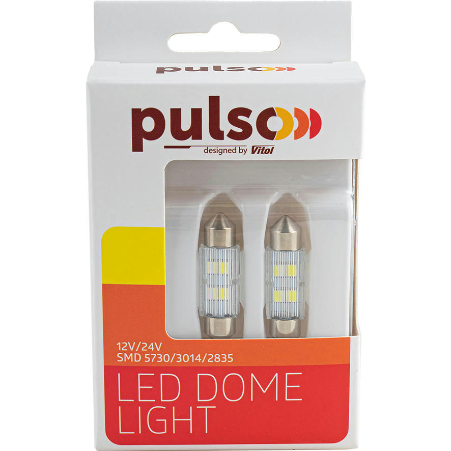 Лампа PULSO софітна LED SV8,5 T11x36mm 4SMD-5730 9-18V 90lm (LP-64036)фото