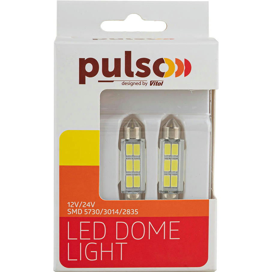 Лампа PULSO софітна LED SV8,5 T11x41mm 6SMD-5730 9-18V 130lm (LP-62041)фото