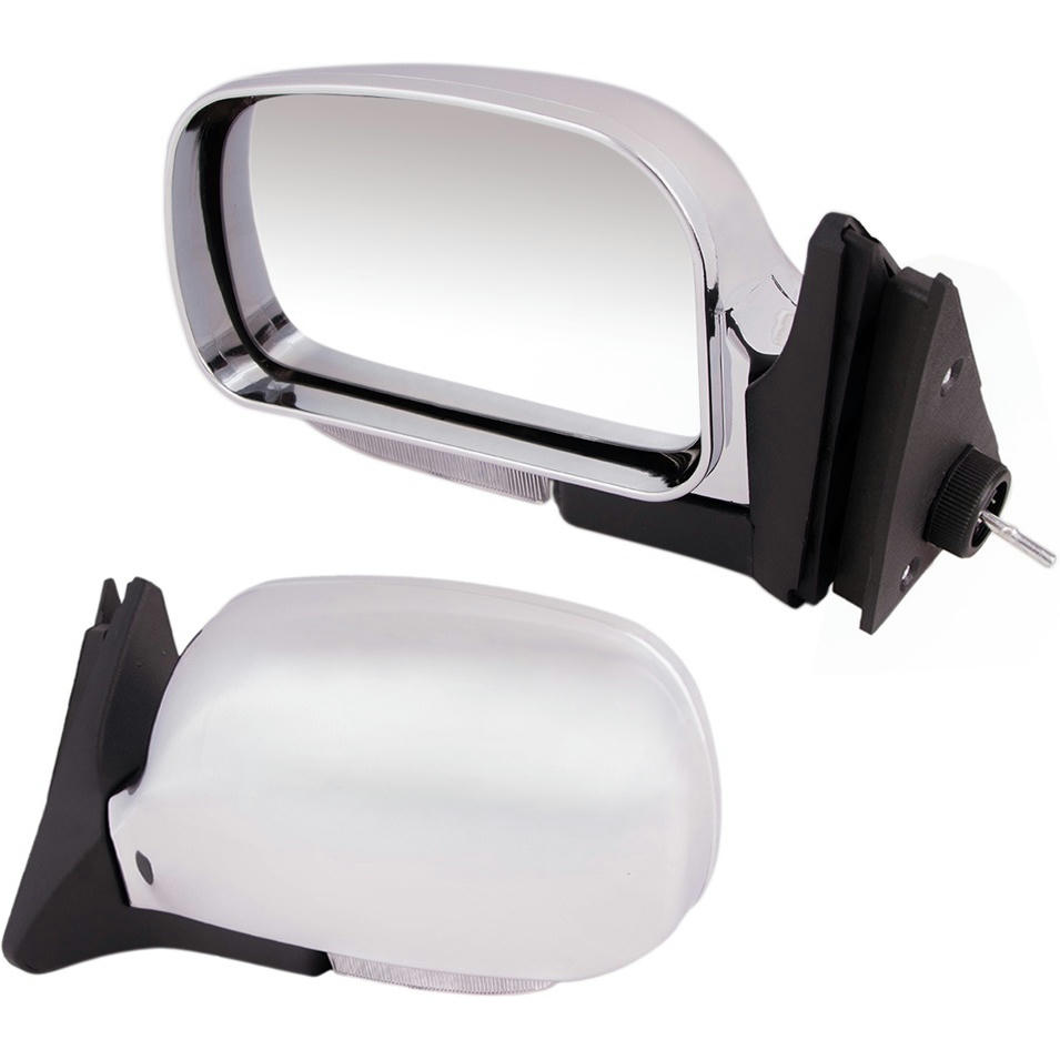 Дзеркало бічне Vitol Lada 04/05/07 LED Хром (ЗБ_3107П_CHR/LED)фото1