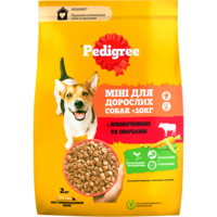 Сухий корм для дорослих собак малих порід Pedigree з яловичиною та овочами 2кг