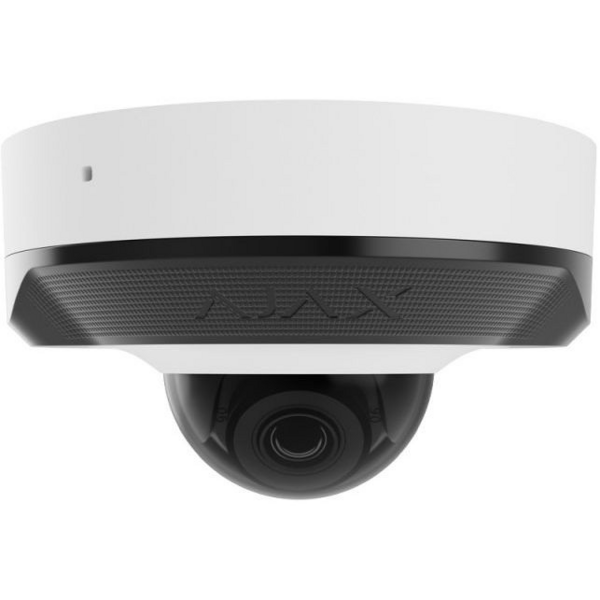 Акція на IP-Камера пров. м.куп. Ajax DomeCam Mini, 5мп, 4мм, Poe, True WDR, IP 65, ИЧ 30м, уг.об. 75 до 85, белая (000039321) від MOYO