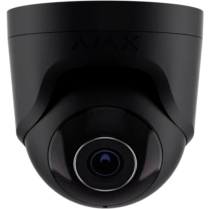 IP-Камера проводная Ajax TurretCam, 5мп, купольная, черная (000039305) фото 