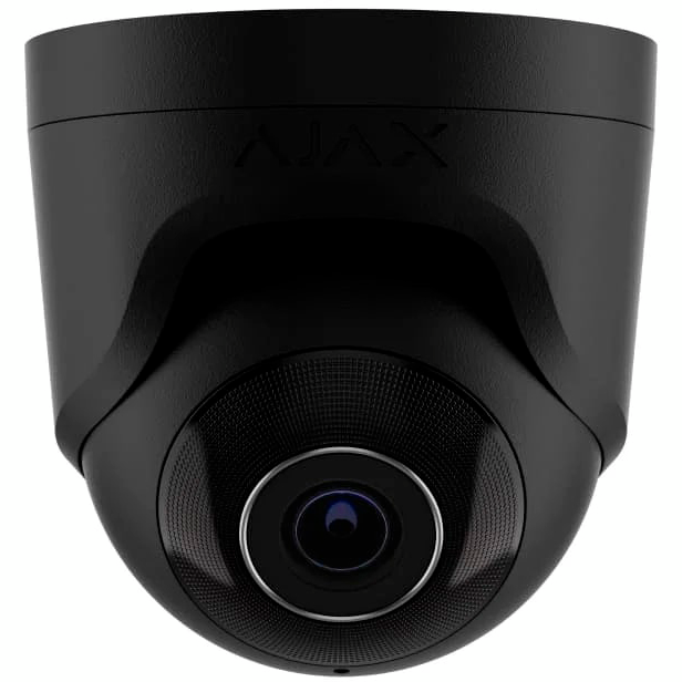 IP-Камера проводная Ajax TurretCam, 8мп, купольная, черная (000039326) фото 