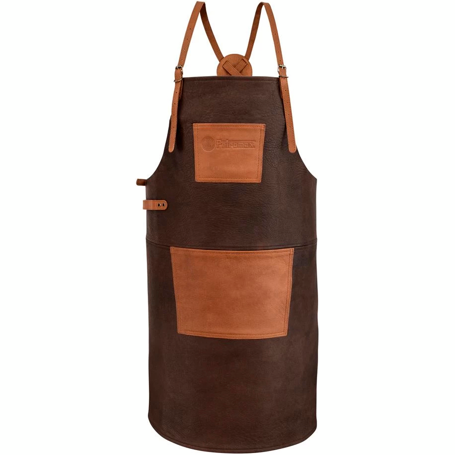 Фартух шкіряний Petromax Buff Leather Apron w/Cross Backфото