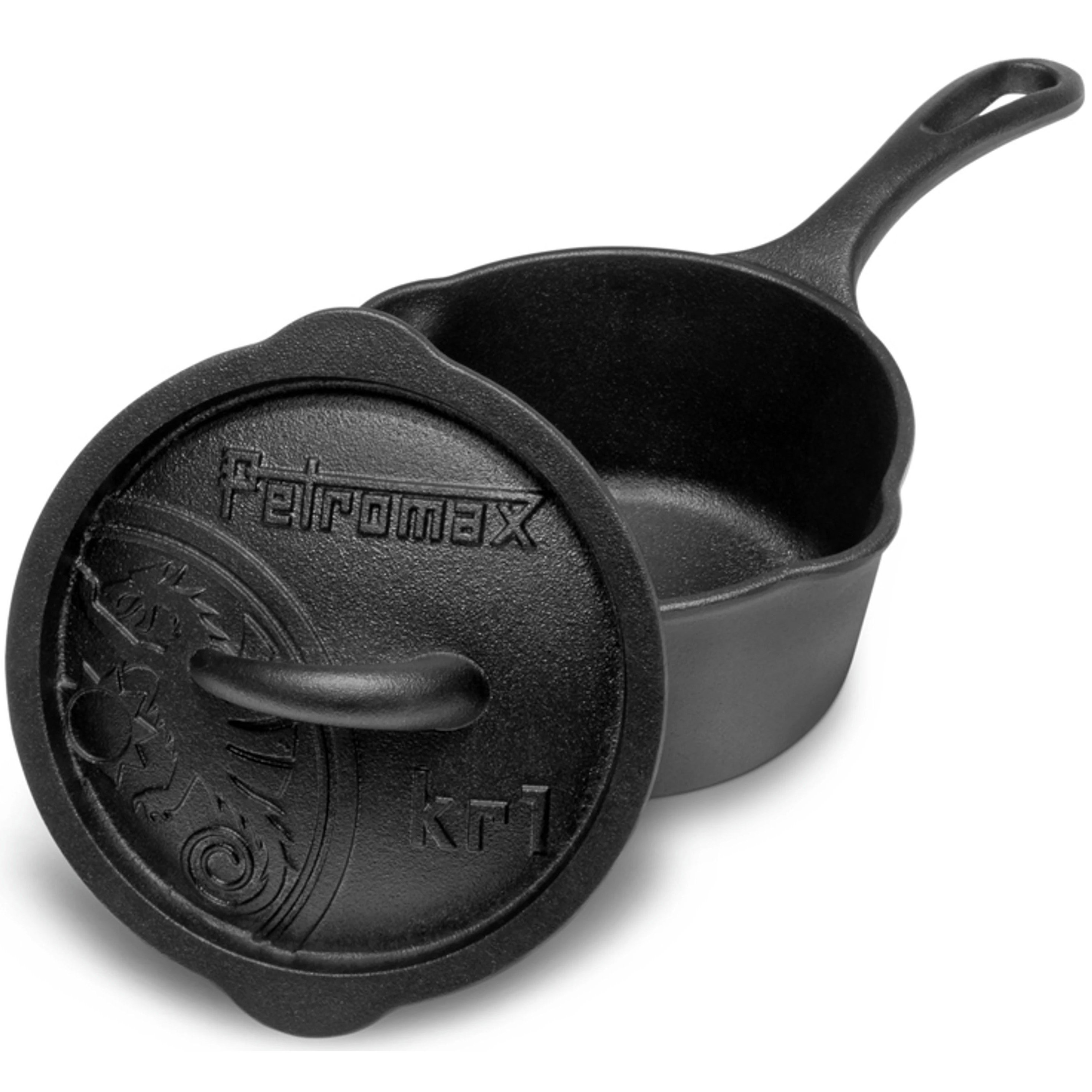 Касcероль чугунная Petromax Cast-iron Saucepan with Lid 1 л фото 1