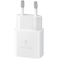 Зарядний пристрій Samsung 15Вт USB-С, кабель USB-C – USB-C 1м White(EP-T1510XWEGEU)