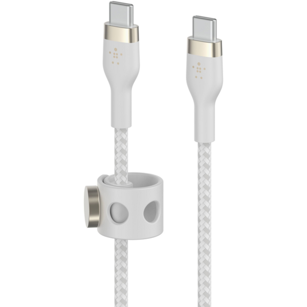 Кабель Belkin USB-C - USB-C 2м 60Вт Type-C White (CAB011BT2MWH)