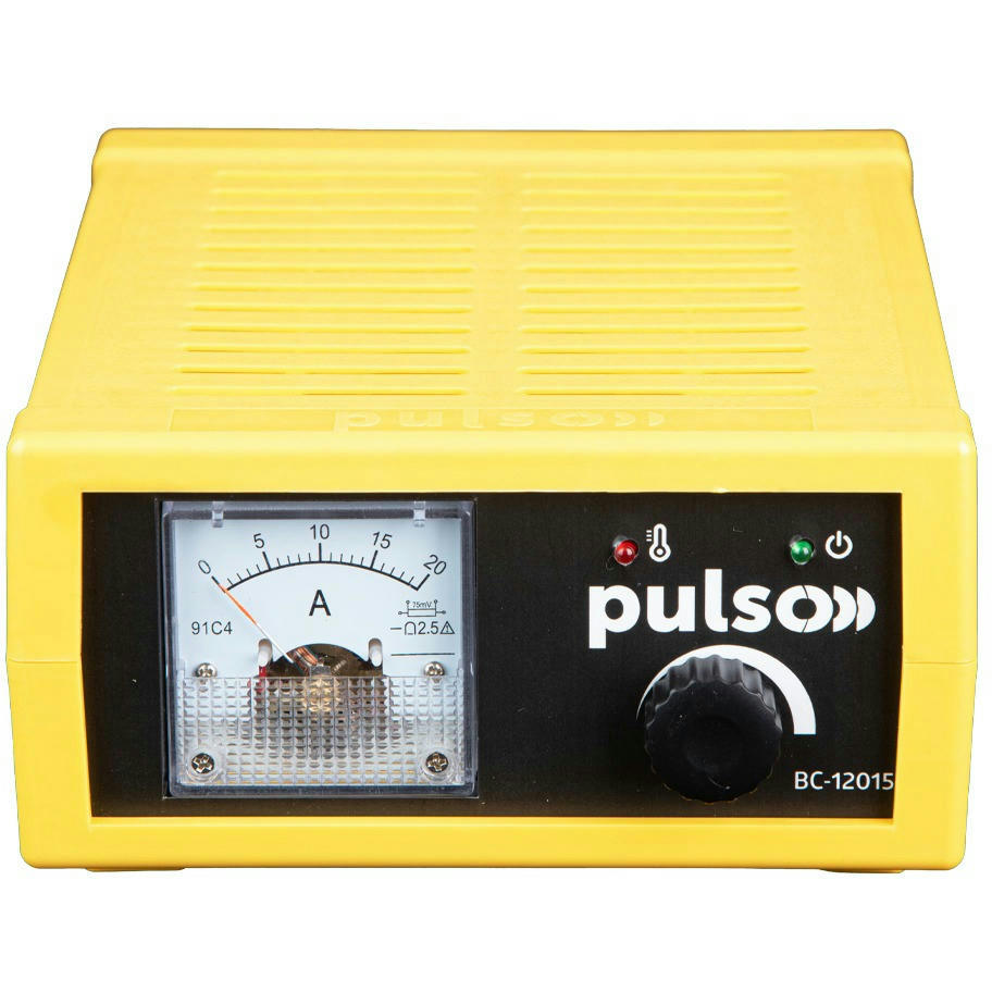 Зарядное устройство PULSO импульсное 12В 0,4-15A (BC-12015) фото 