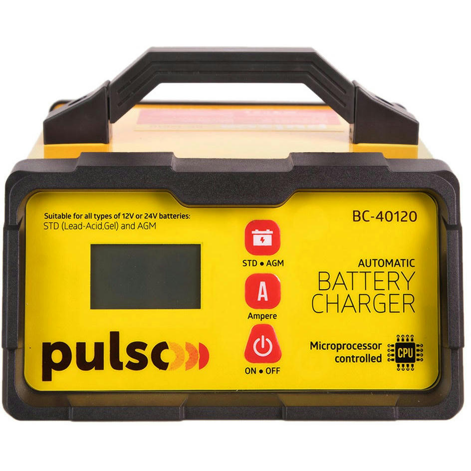 Зарядний пристрій PULSO 24В 2-5-10А (BC-40120)фото