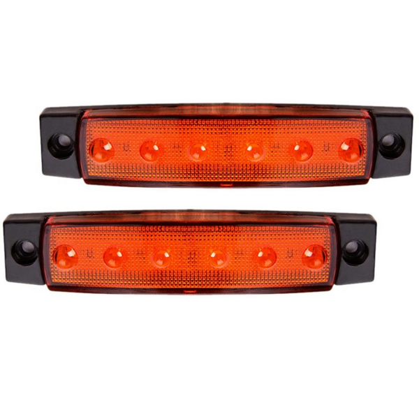 

Фонари габаритные PULSO 12-24В 6LED 96х20мм 2шт (BL-64906YL_12-24V)