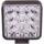 Фара робочого світла PULSO Spot 9-36В 6000К 85x85x25мм (WLP-7620)