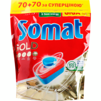 Таблетки для мытья посуды в посудомоечной машине Somat Gold Duo 140шт