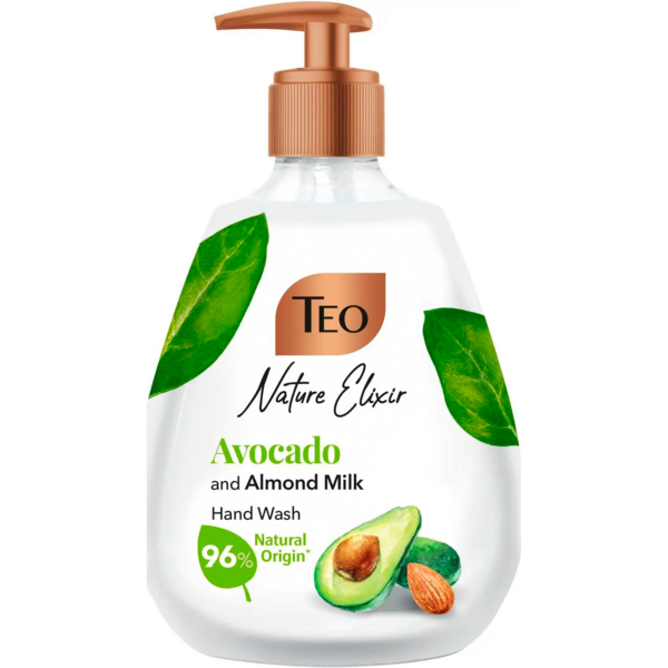 Мыло жидкое Teo Nature Elixir Avocado and Almond milk 300мл – купить в ...