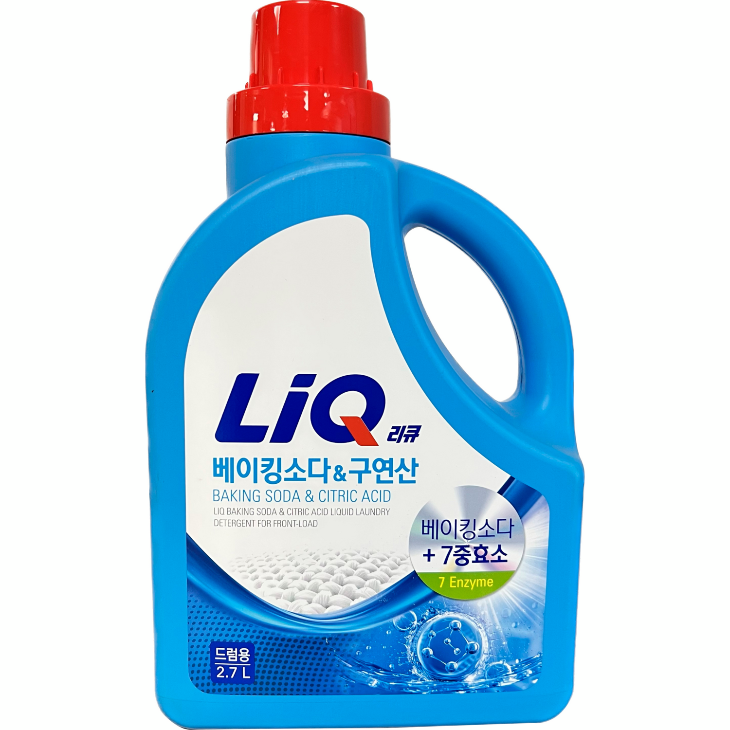 Гель для прання Aekyung LiQ Baking Soda&amp;Citric Acid із содою та лимонною кислотою 2.7лфото
