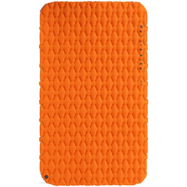 

Коврик надувной двухместный с надувным мешком Naturehike FC-11 NH19Z055-P, 65 мм, оранжевый