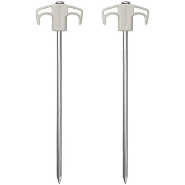 

Колышки металлические Naturehike NH21YW133, 25 см, белые 2 шт.