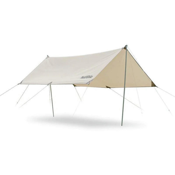 

Тент для кемпинга Naturehike Girder NH20TM006, 150D, 400*292 см, золотой (с двумя стойками)