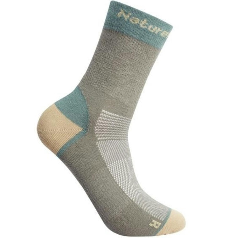 Шкарпетки високі швидковисихаючі Naturehike CNH23WZ089, розмір L, сіріфото