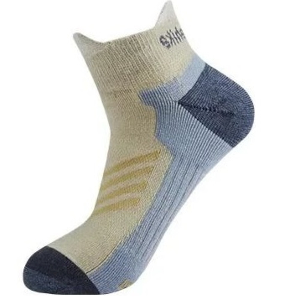Шкарпетки низькі Naturehike CYY2341ZJ012, розмір L, бежево-сіріфото